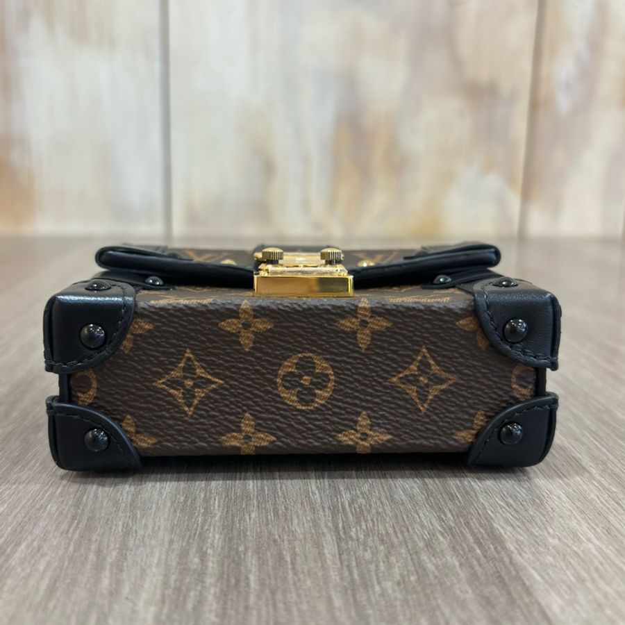 LV M62553 原花 TRUNK 鑰匙圈 KEY 手拿包 零錢包 BOX 硬箱 零錢盒-4