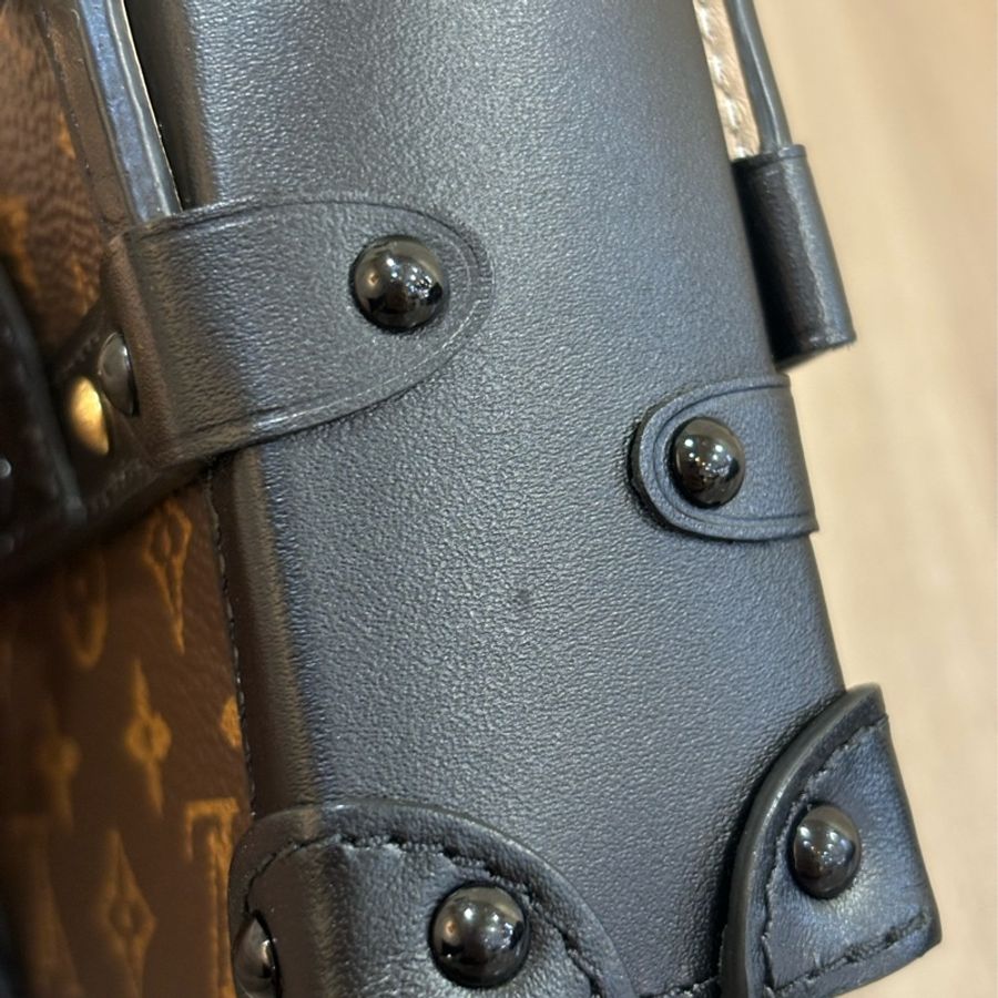 LV M62553 原花 TRUNK 鑰匙圈 KEY 手拿包 零錢包 BOX 硬箱 零錢盒-15