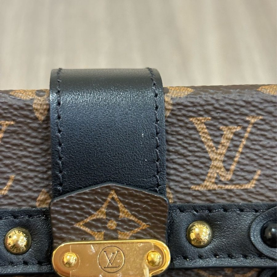 LV M62553 原花 TRUNK 鑰匙圈 KEY 手拿包 零錢包 BOX 硬箱 零錢盒-22