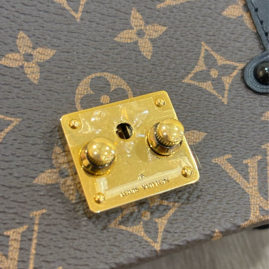 LV M62553 原花 TRUNK 鑰匙圈 KEY 手拿包 零錢包 BOX 硬箱 零錢盒-27