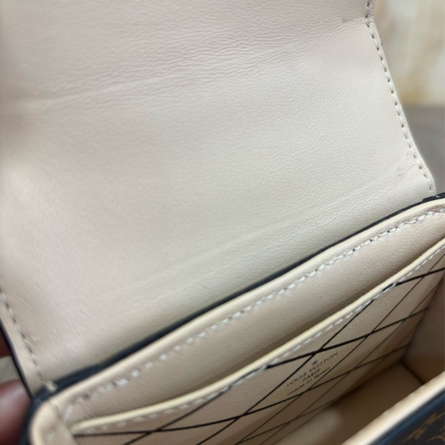 LV M62553 原花 TRUNK 鑰匙圈 KEY 手拿包 零錢包 BOX 硬箱 零錢盒-37