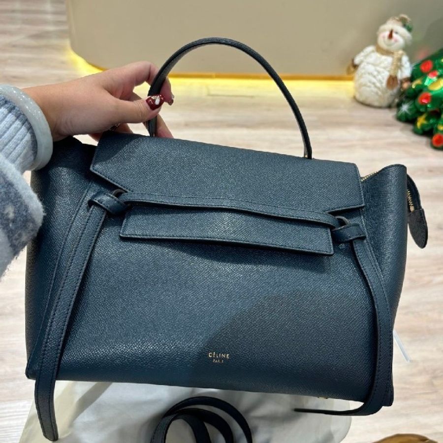 Celine mini belt bag Navy-0