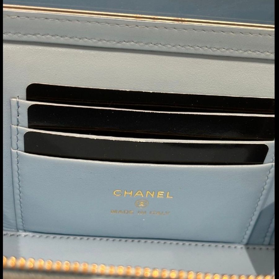Chanel VANITY BOX WITH CHAIN CAVIAR-3