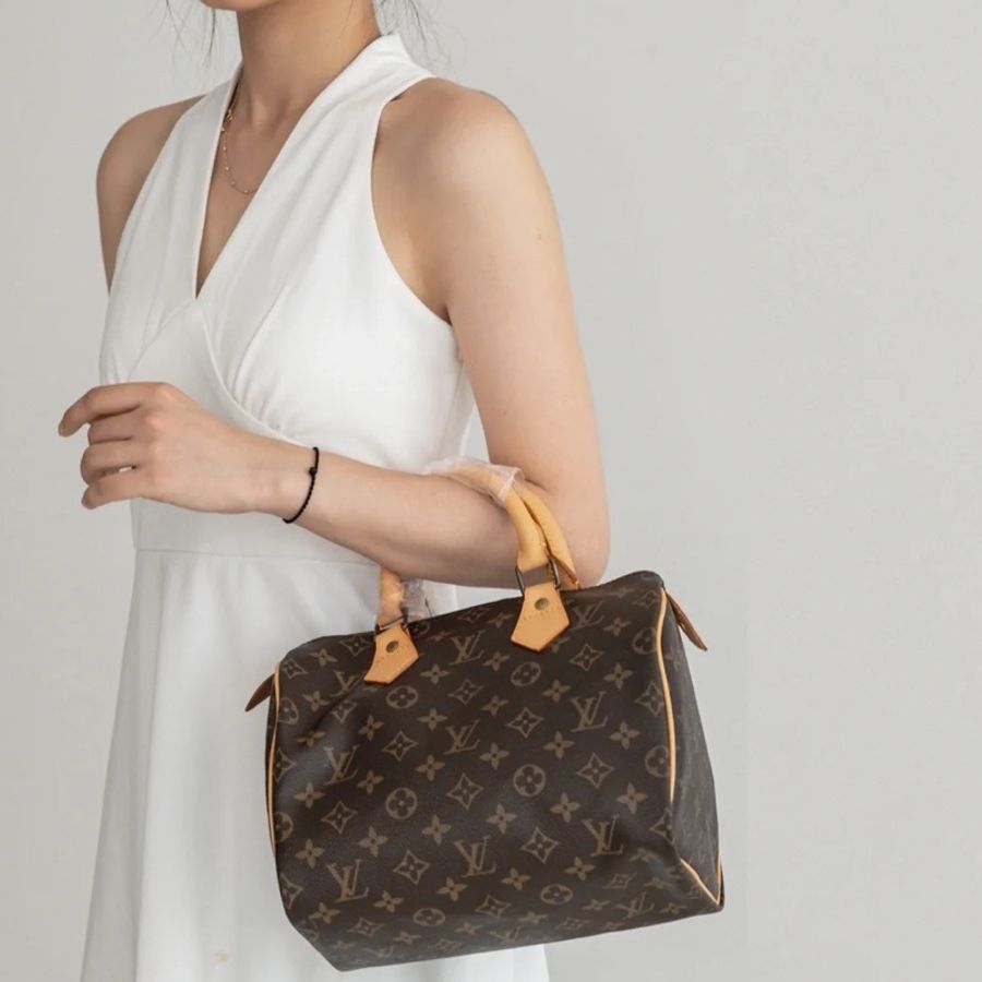 Lv speedy 25波士頓包🤎櫃上在售熱門款🉑肩背🉑斜挎背🉑手提-8
