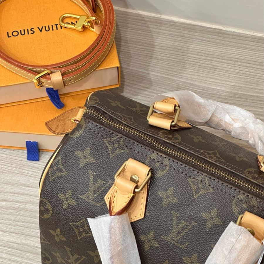 Lv speedy 25波士頓包🤎櫃上在售熱門款🉑肩背🉑斜挎背🉑手提-23