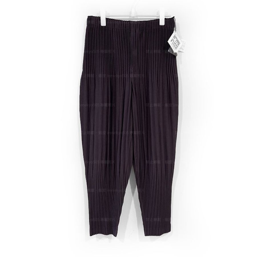(全新特價) HOMME PLISSE季節紫燈籠褲/長褲 2號 ISSEY MIYAKE 三宅一生 專櫃正品-0