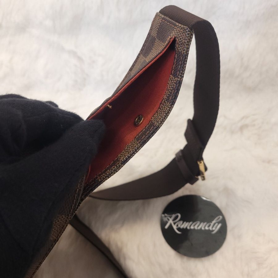 Louis Vuitton 棋盤格 Geronimos 胸口包-2