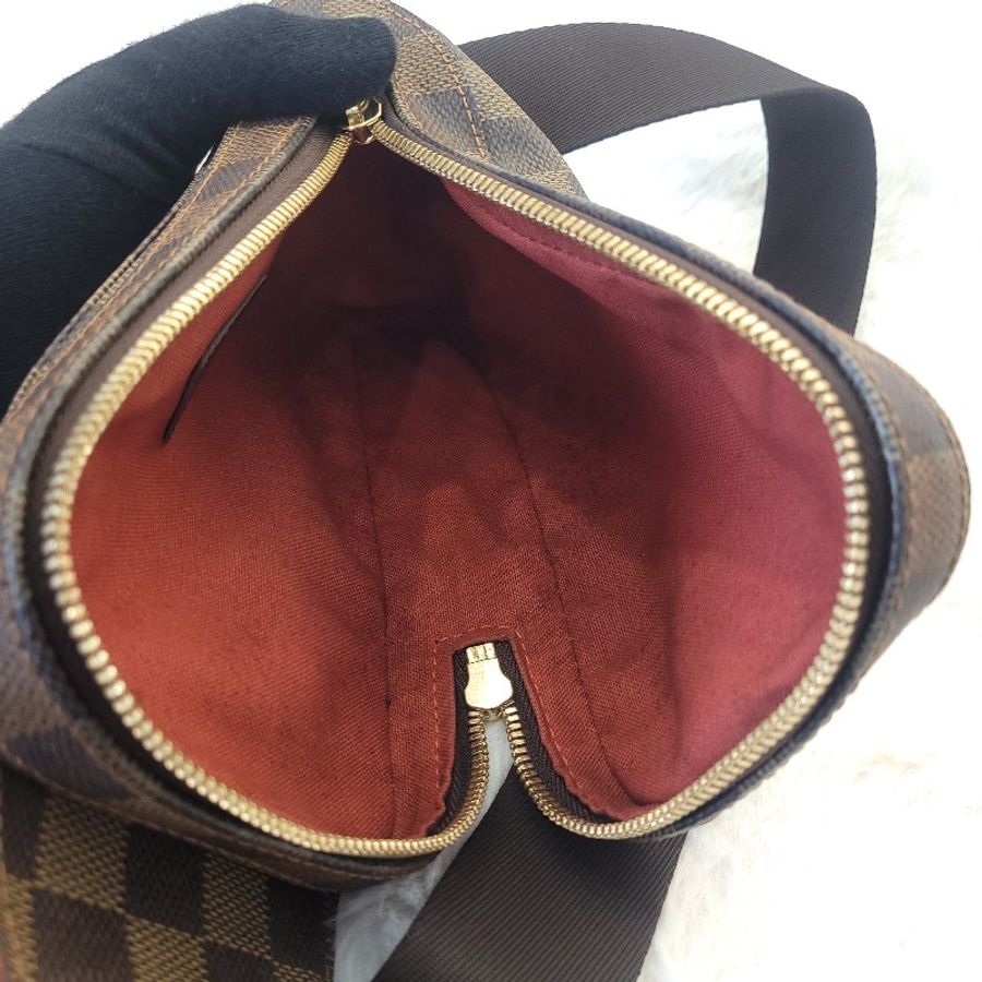 Louis Vuitton 棋盤格 Geronimos 胸口包-7