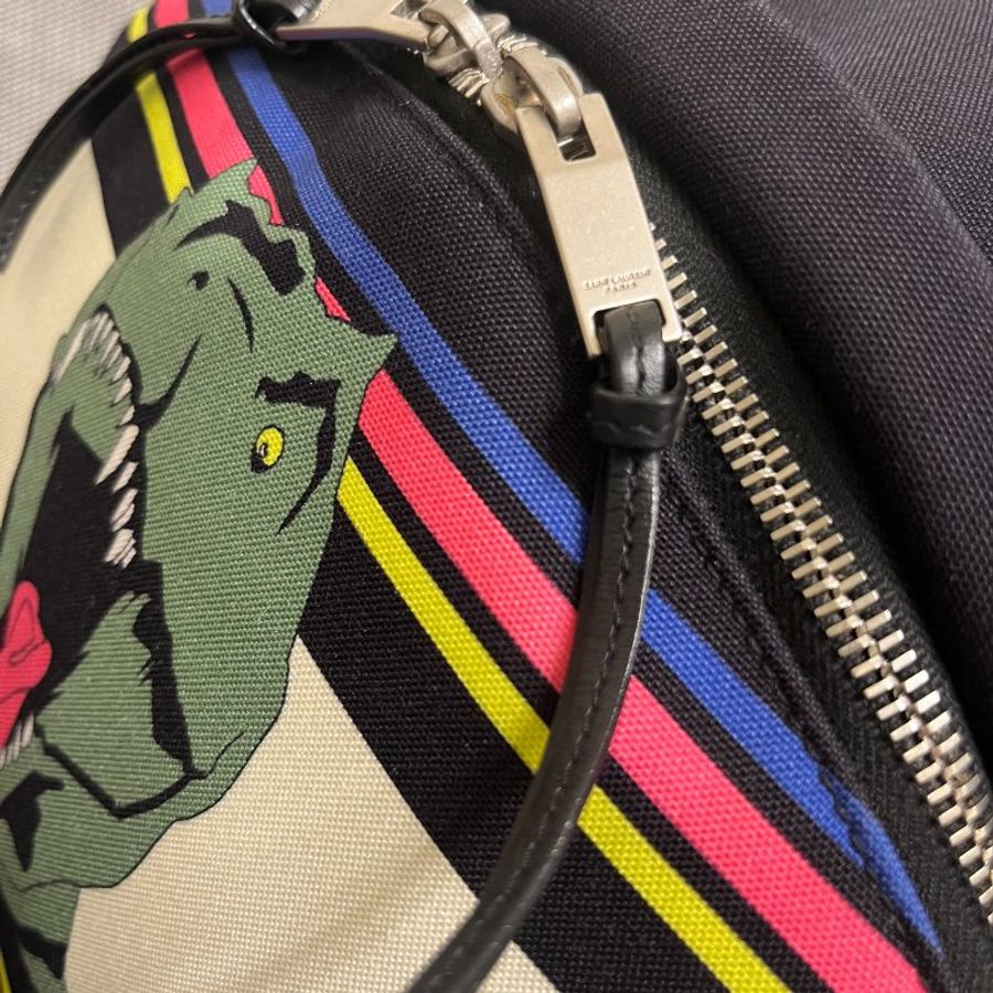 YSL 恐龍後背包 Dinosaur print Backpack-22
