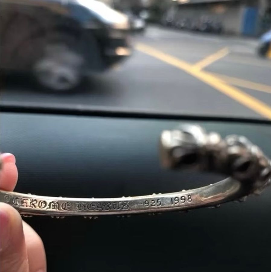 真品chrome hearts 克羅心1998 vintage vintage 手環 手鍊 手飾 手鏈-3