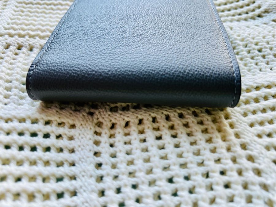 Burberry logo防刮牛皮短夾-3