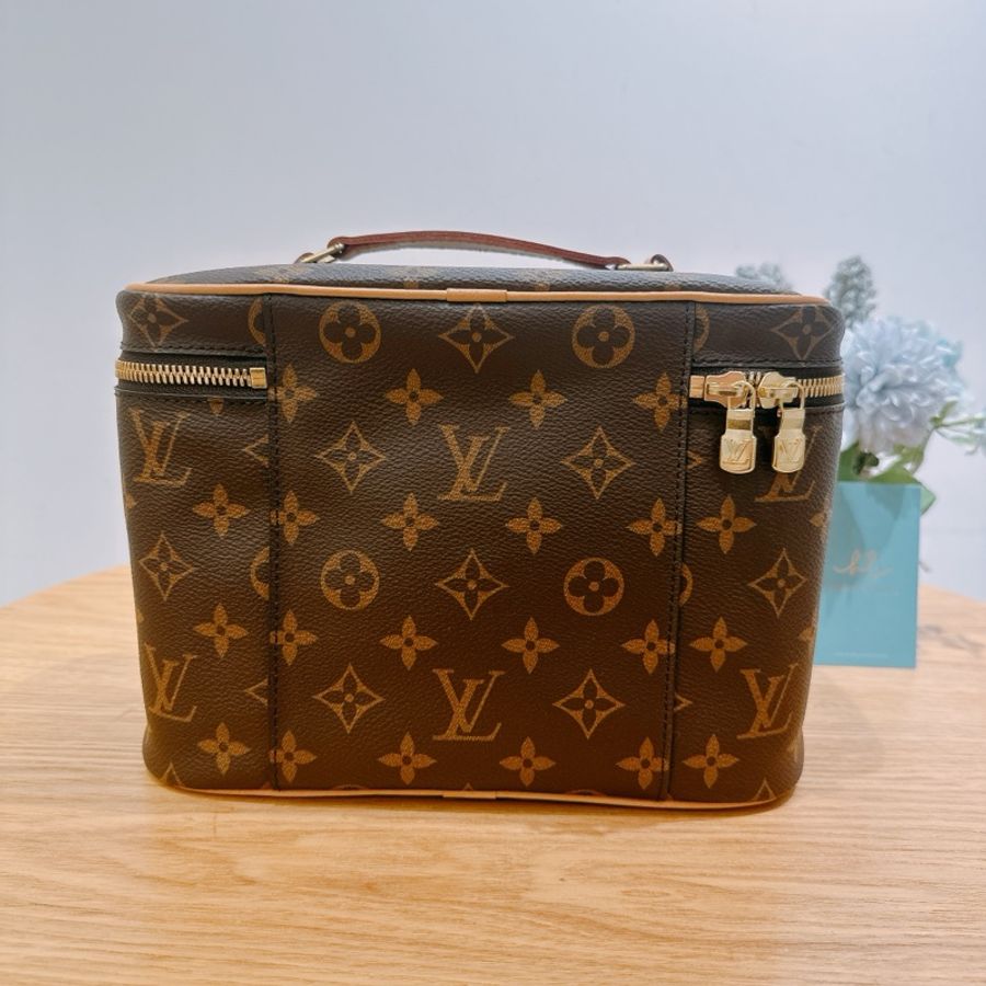 TW4110 LOUIS VUITTON 路易威登經典花紋中號化妝包包NICE BB MONOGRAM CANVAS-2