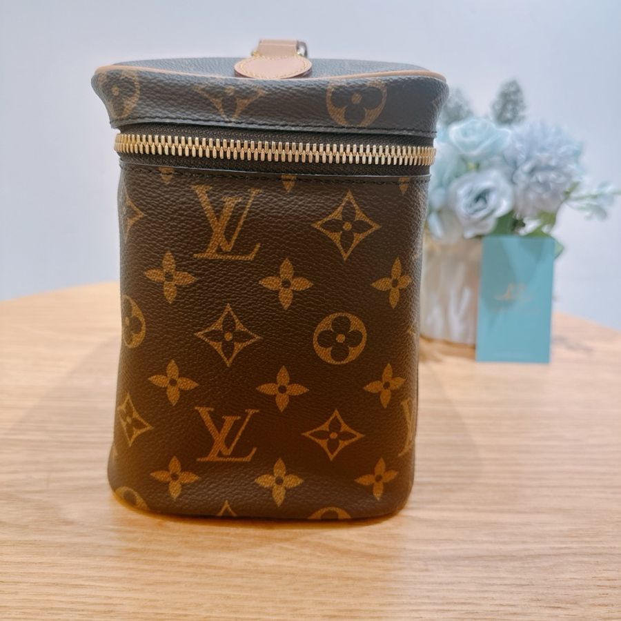 TW4110 LOUIS VUITTON 路易威登經典花紋中號化妝包包NICE BB MONOGRAM CANVAS-5