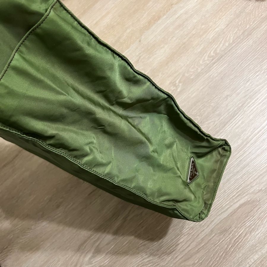 瑞奇二手精品 prada  尼龍布 琴譜包 托特包 手提包 方包 美品-2