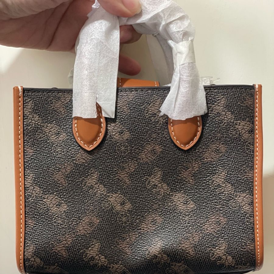 ✨特價Coach ACE 17 經典馬車款咖啡全新包裝未拆-9