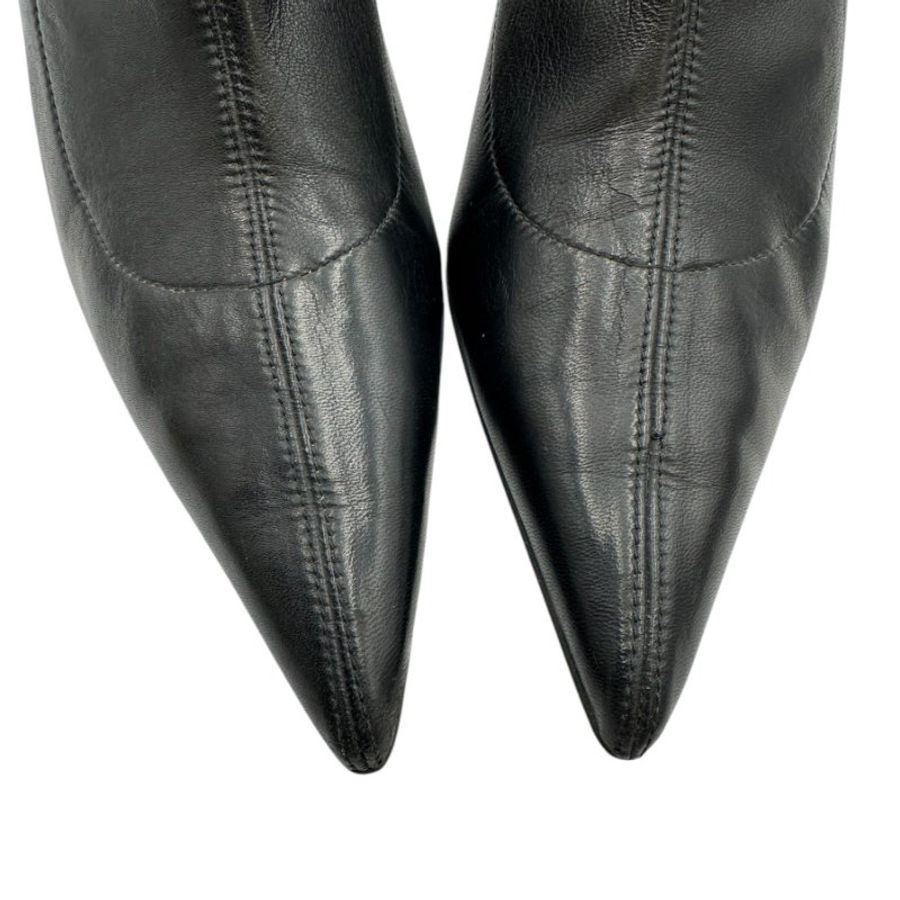 【美收精品】GUCCI 黑色高跟鞋 A-560【隔月月中將轉賣至日本 上架期限30天】-4