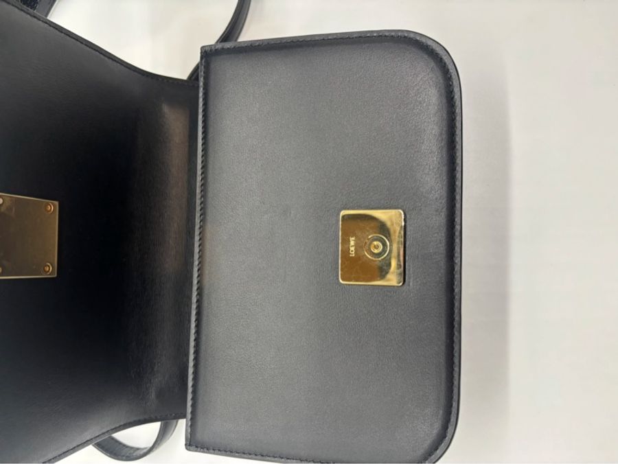 Loewe Goya 單色釉小牛皮斜背/肩背包-3