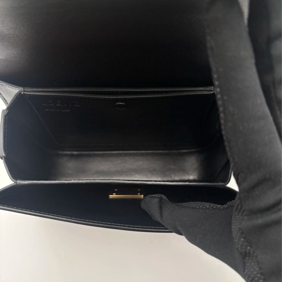 Loewe Goya 單色釉小牛皮斜背/肩背包-5