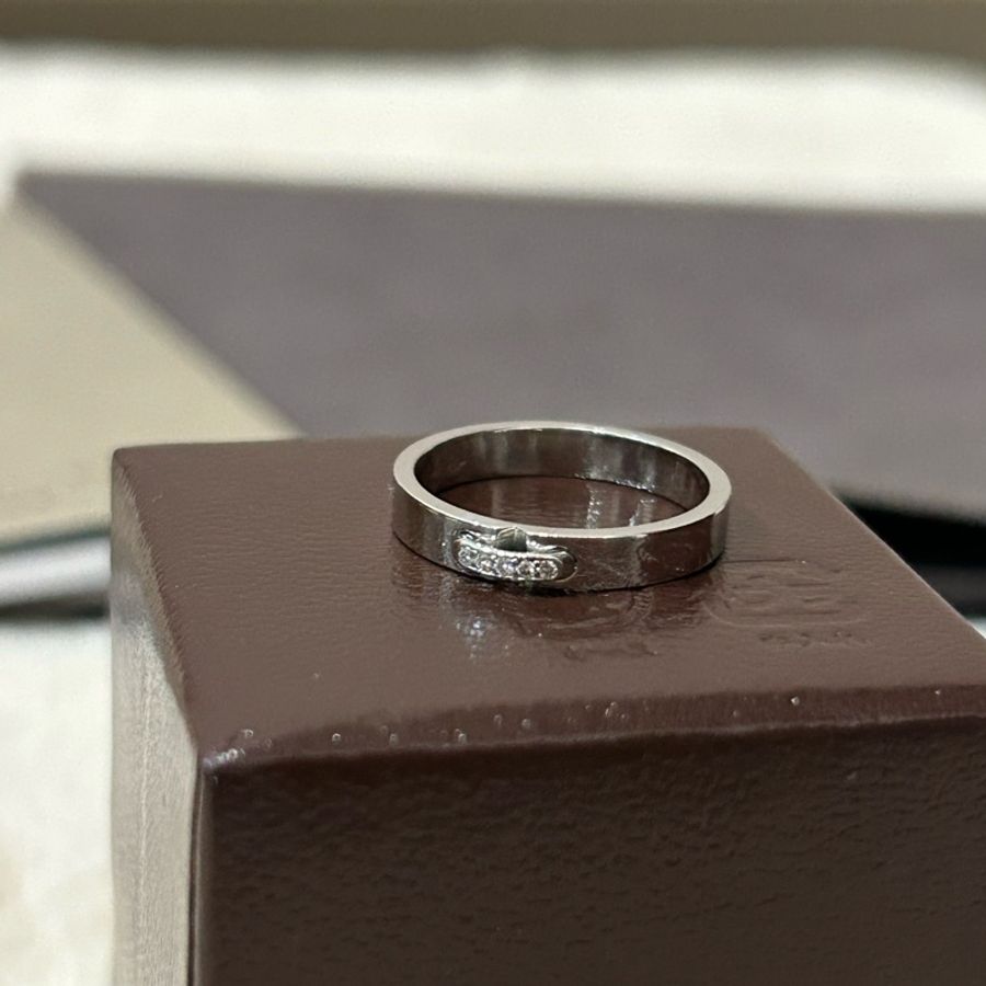 Chaumet Liens Évidence 49號 巴黎尚美 鉑金鑽石婚戒 pt-7