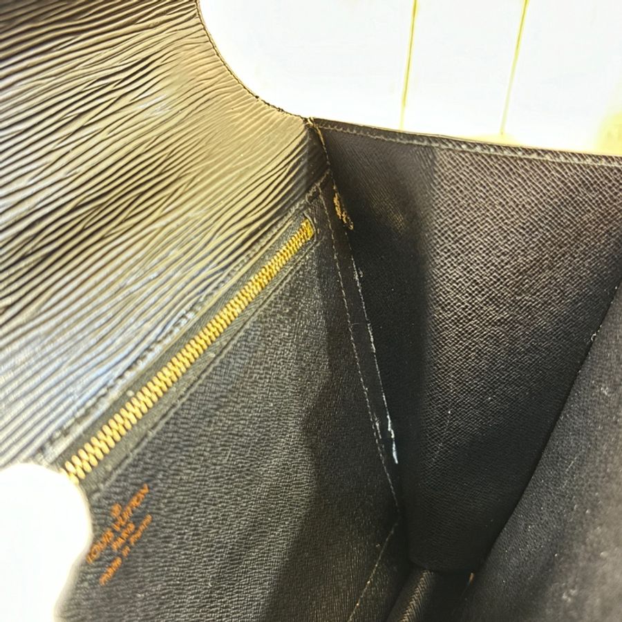 Louis Vuitton M52122黑Epi水波紋牛皮兩用包 斜背包 手提包Monceau 28-29