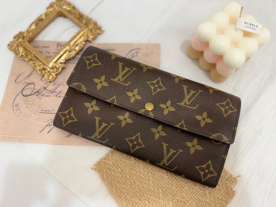 Louis Vuitton 經典老花長夾 vintage-1
