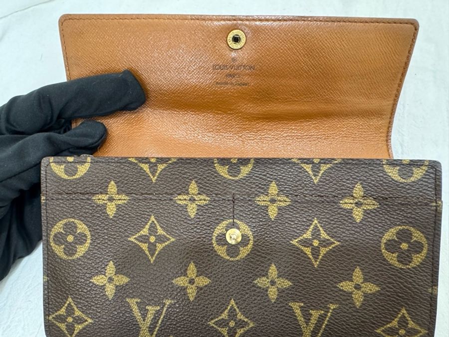 Louis Vuitton 經典老花長夾 vintage-12