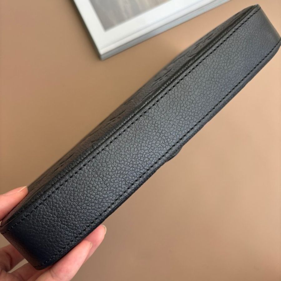 ::LOUIS VUITTON:: LV M82477 Félicie Pochette 黑壓紋三合一WOC-5
