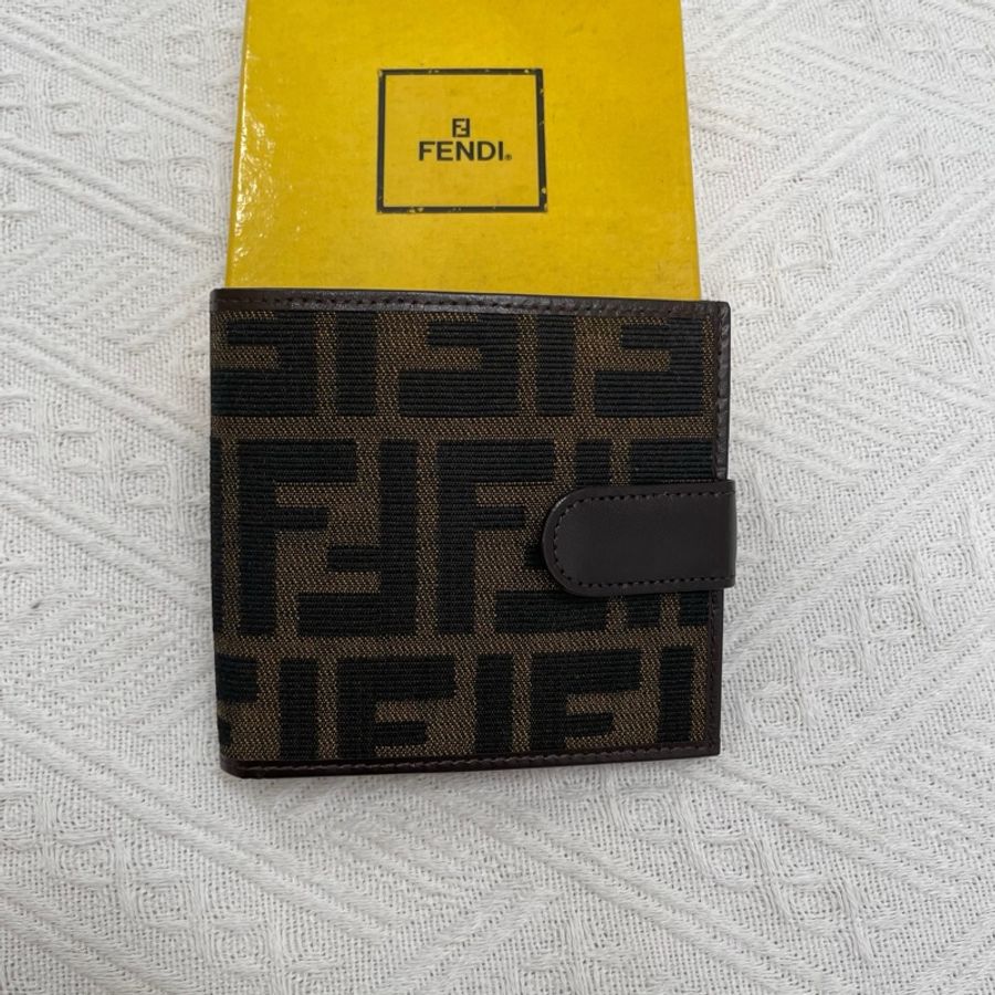 Fendi Vintage Zucca Wallet 短夾 短銀包-1