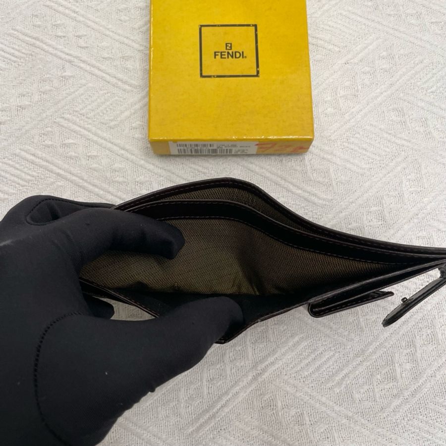Fendi Vintage Zucca Wallet 短夾 短銀包-6