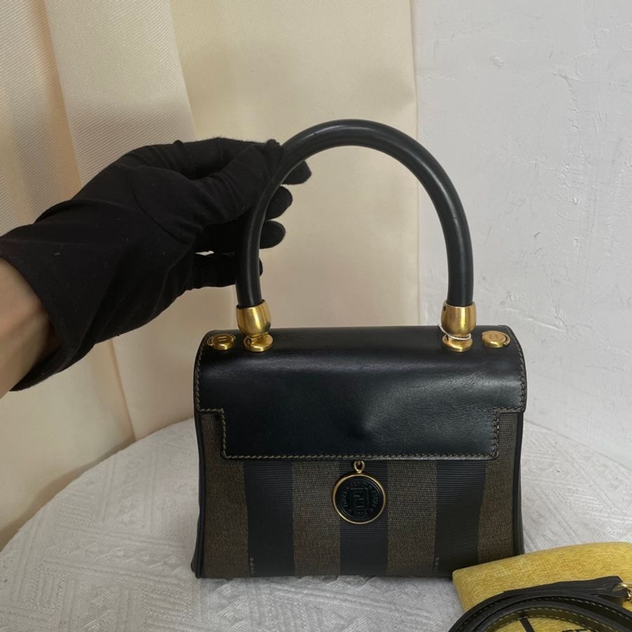 Fendi 2way Vintage Kelly Bag 芬迪 中古-1