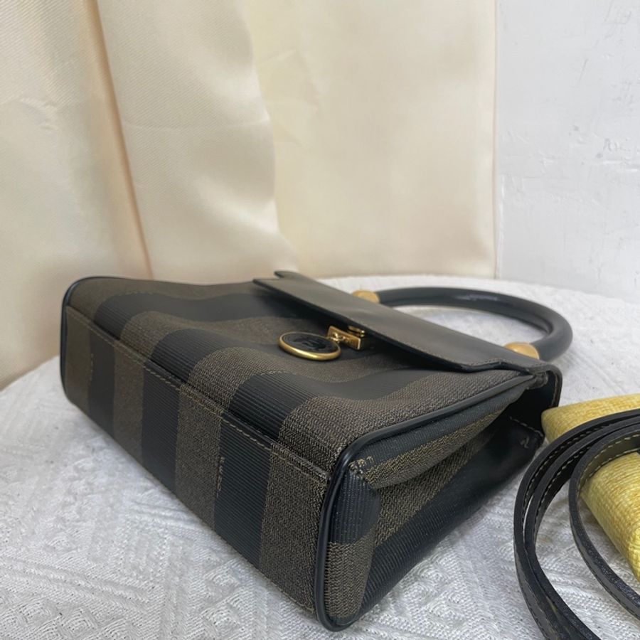 Fendi 2way Vintage Kelly Bag 芬迪 中古-6