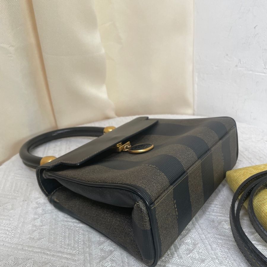 Fendi 2way Vintage Kelly Bag 芬迪 中古-7