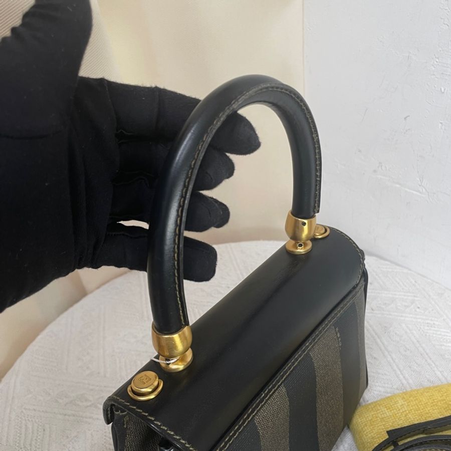 Fendi 2way Vintage Kelly Bag 芬迪 中古-8