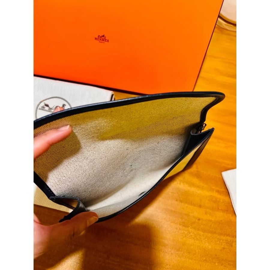 Hermès 已絕版優雅氣質手拿包-8
