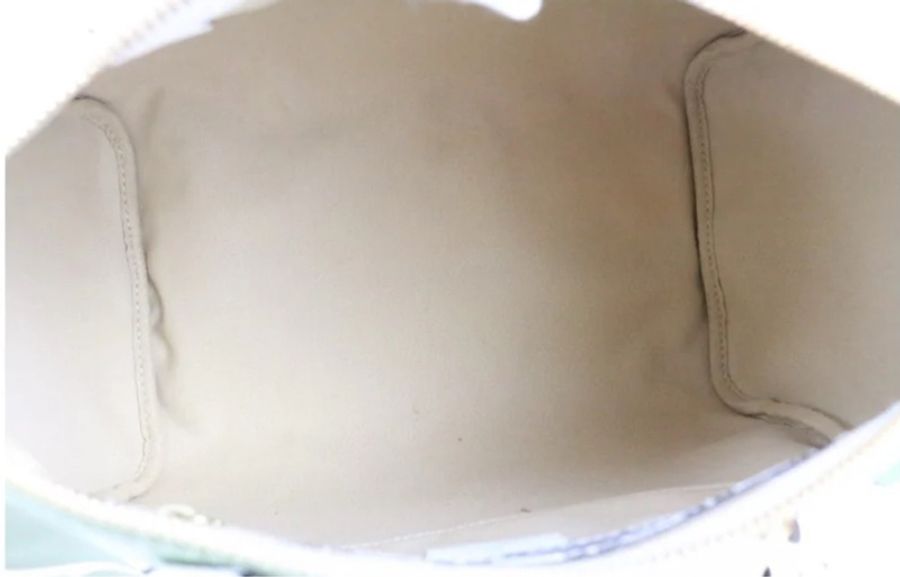 「JL精品代購」98新 LV speedy30 牛油果拼色 手提/肩背包-9