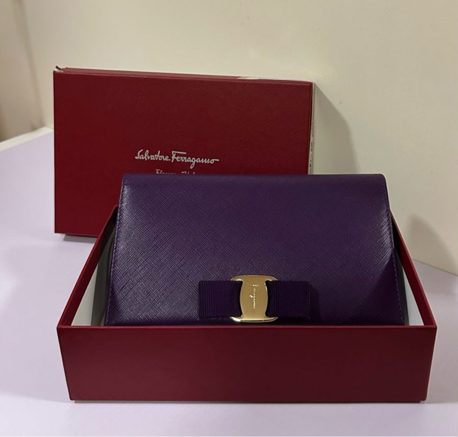 Salvatore Ferragamo Mini Bag (woc) purple-0