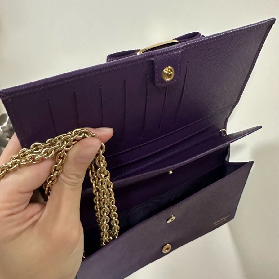 Salvatore Ferragamo Mini Bag (woc) purple-9