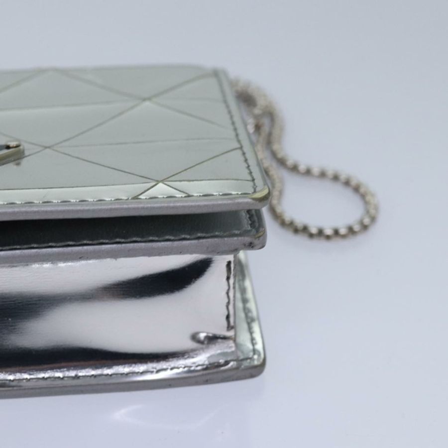 【日本直送】PRADA 肩包 三角形面板 銀色 Auth 84299-15