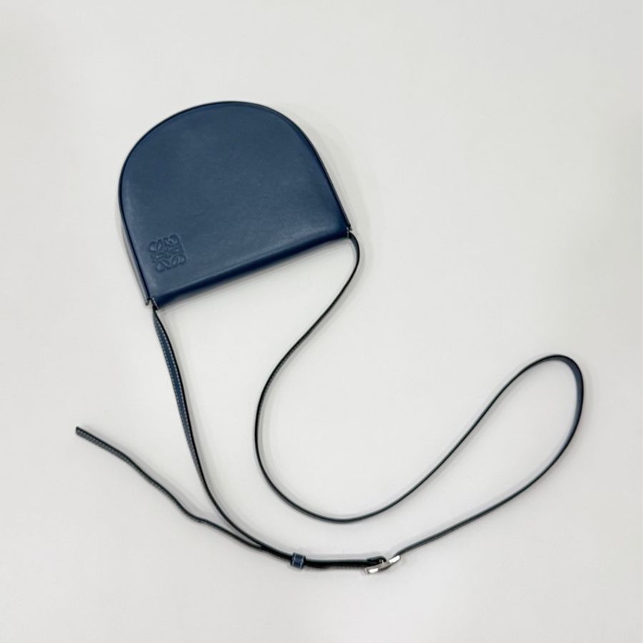 Loewe Heel 藍色 零錢包 斜背包 肩背包 側背包 手提包-8