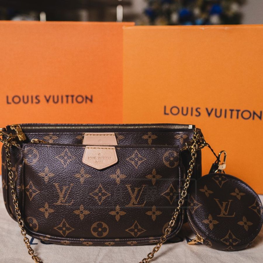 《LOUIS VUITTON Pochette 五合一麻將包 芯片款》-0