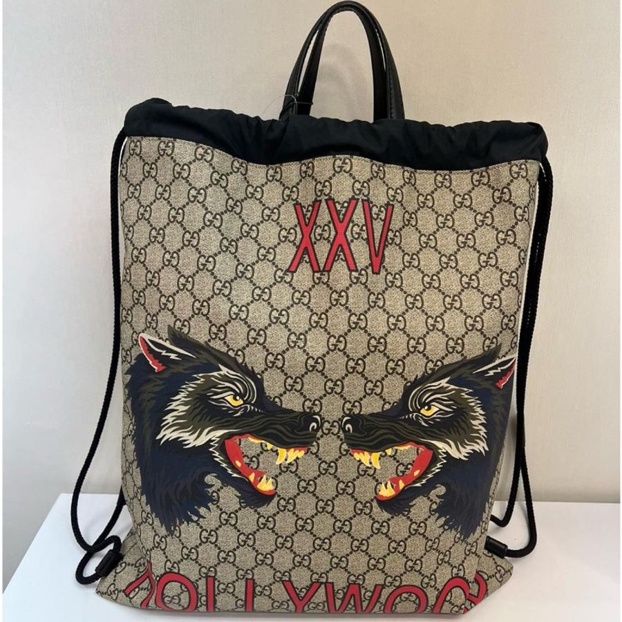 Gucci wolf backpack-0