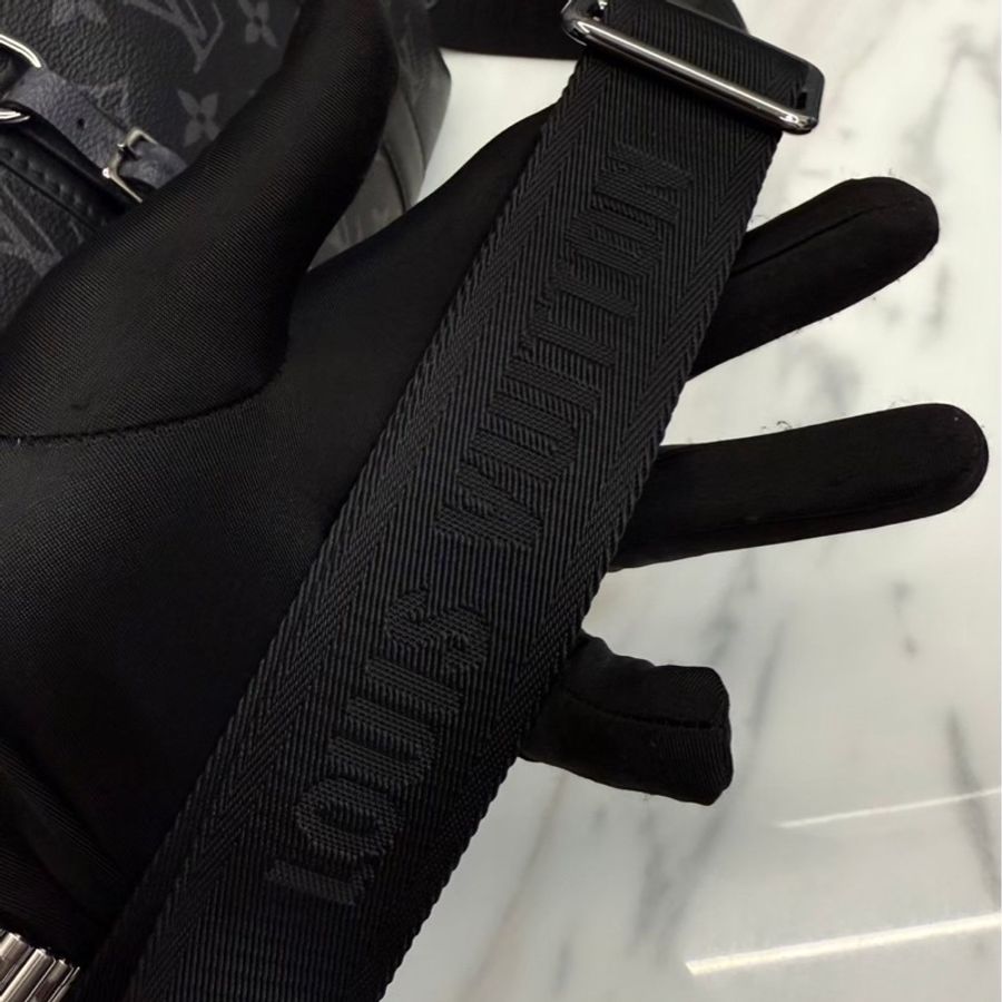 (售出)LV City keepall 黑色老花 芯片款-19