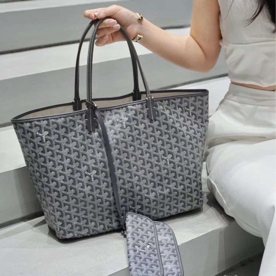 Goyard 戈雅 灰色購物袋 PM-30