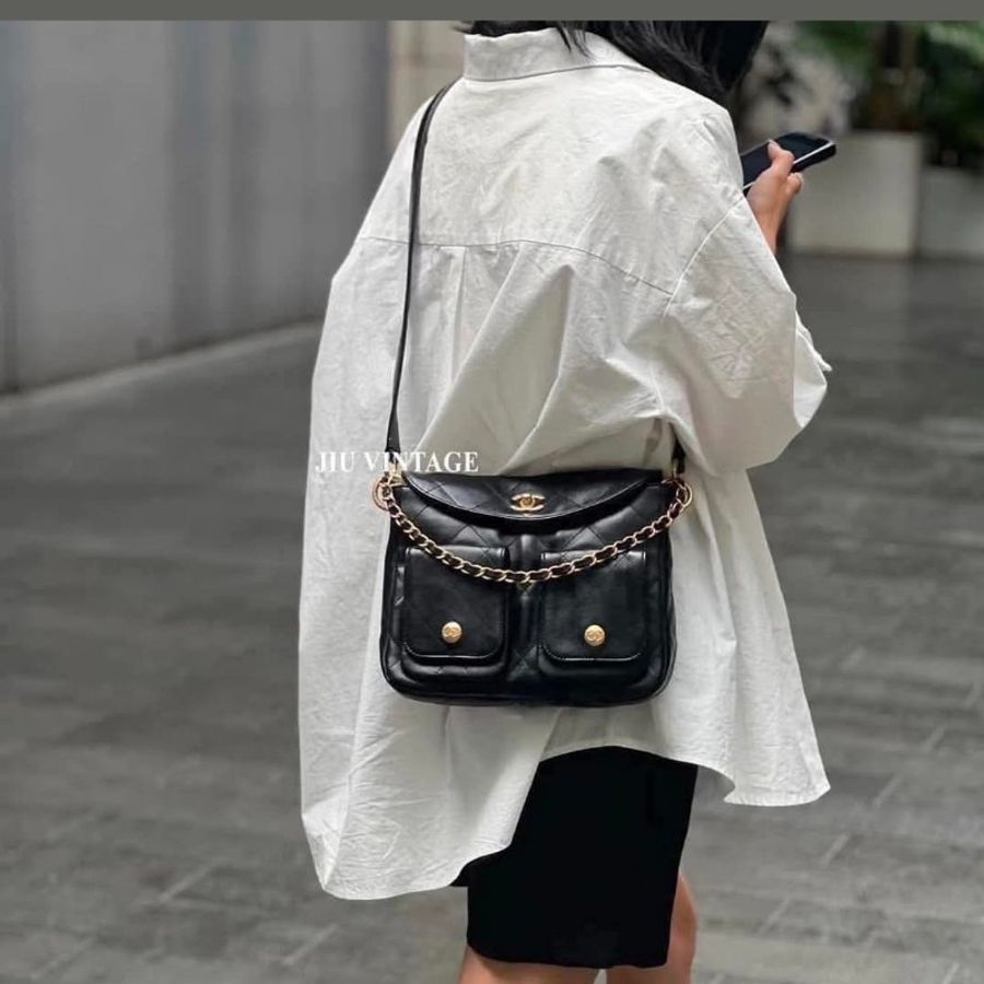Chanel 25P HOBO 小號  中性，甜酷都適合-11