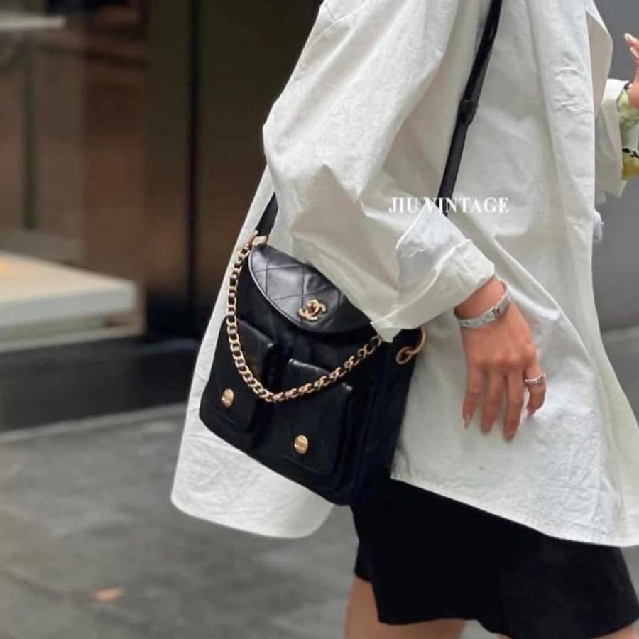 Chanel 25P HOBO 小號  中性，甜酷都適合-12