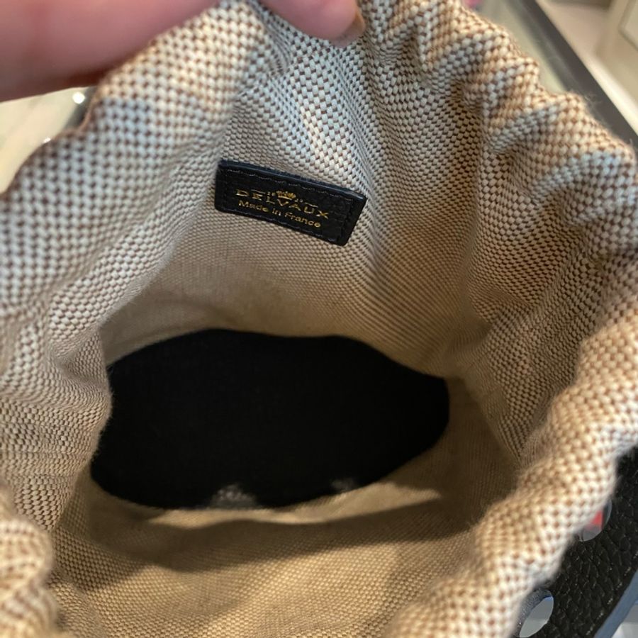 Delvaux Pin Mini Bucket Airess 絕版洞洞水桶包-4