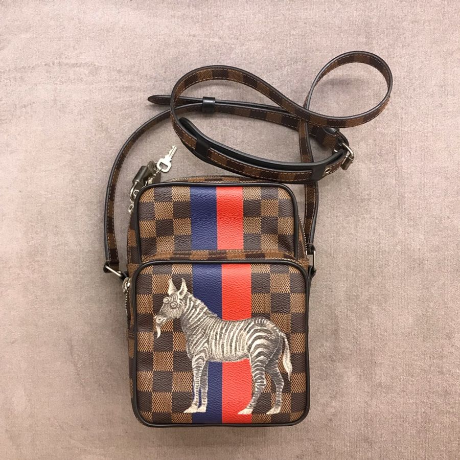 Louis Vuitton Amazone 22 N42703 Damier Ebene-0
