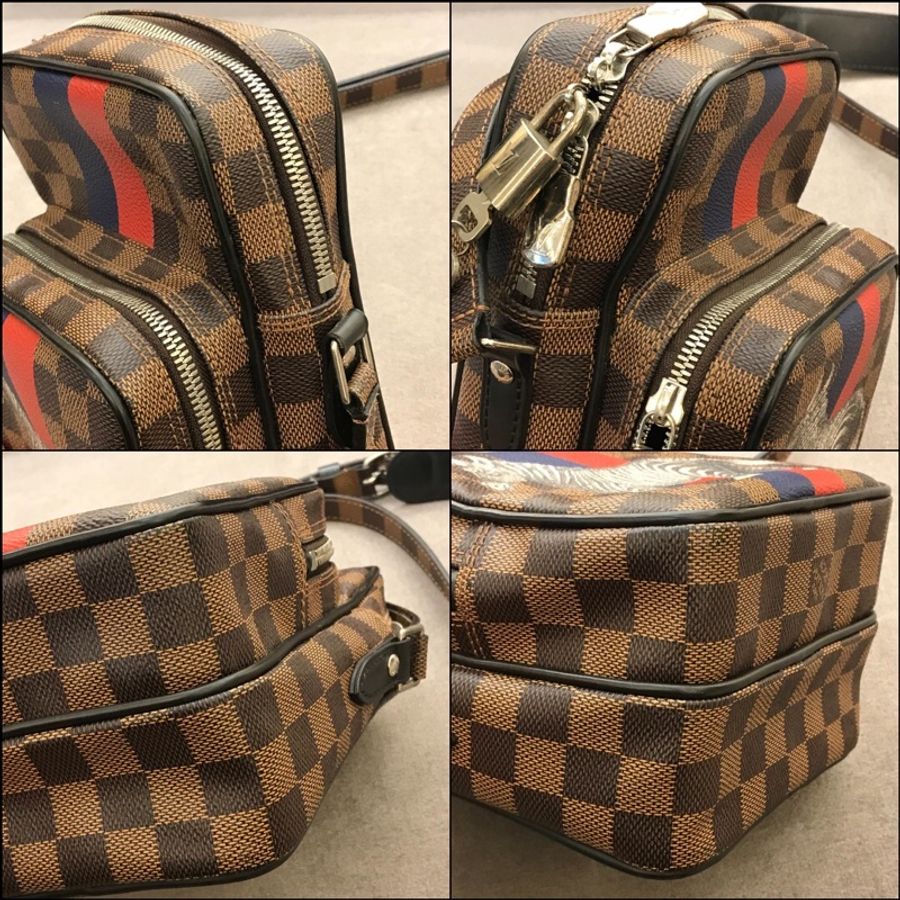 Louis Vuitton Amazone 22 N42703 Damier Ebene-2