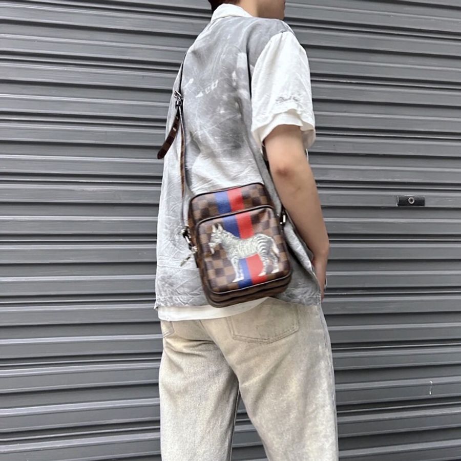 Louis Vuitton Amazone 22 N42703 Damier Ebene-5
