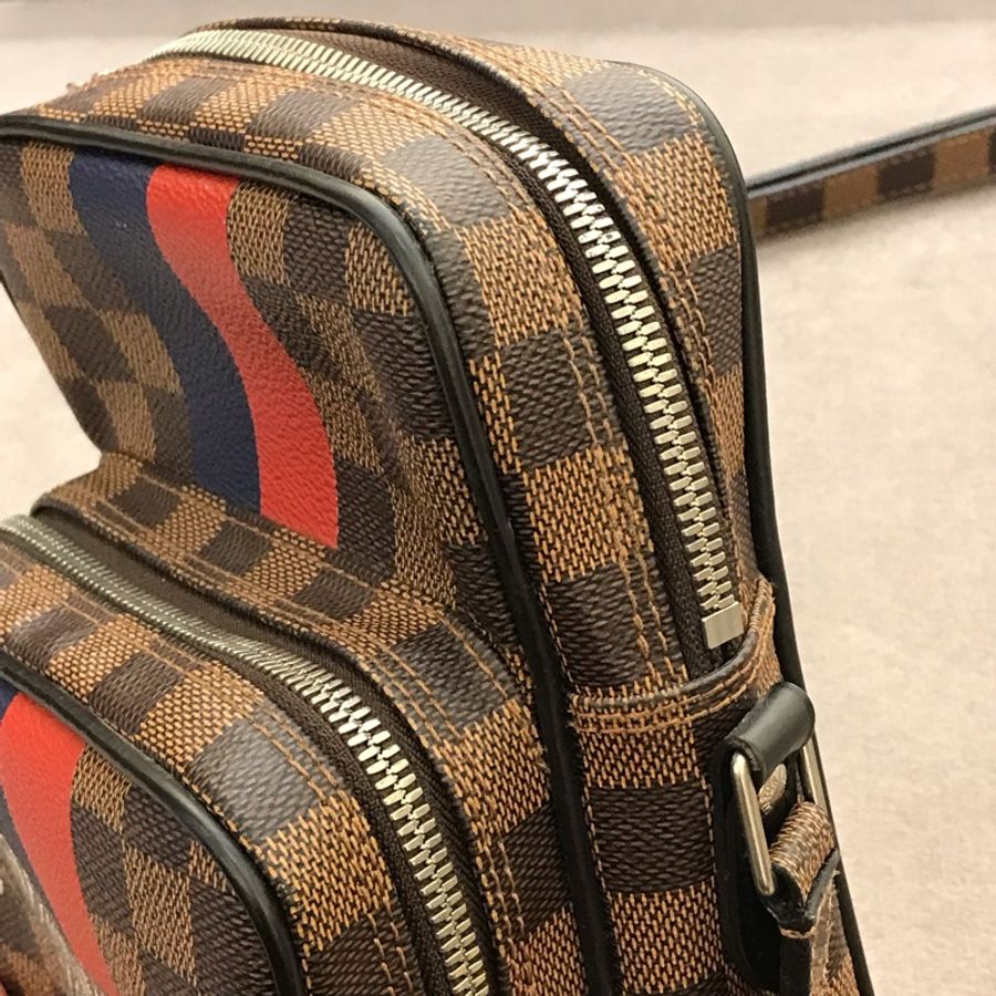 Louis Vuitton Amazone 22 N42703 Damier Ebene-12